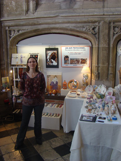 stand au salon d'un art à l'autre à Lille