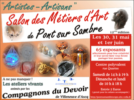 Salon des métiers d'Art de pont sur sambre