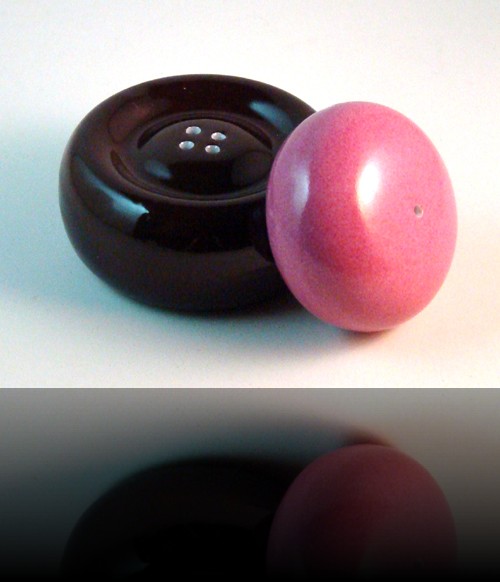 sel poivre bouton rose et choco