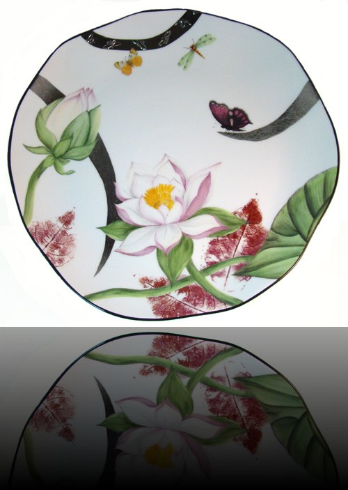 assiette printemps