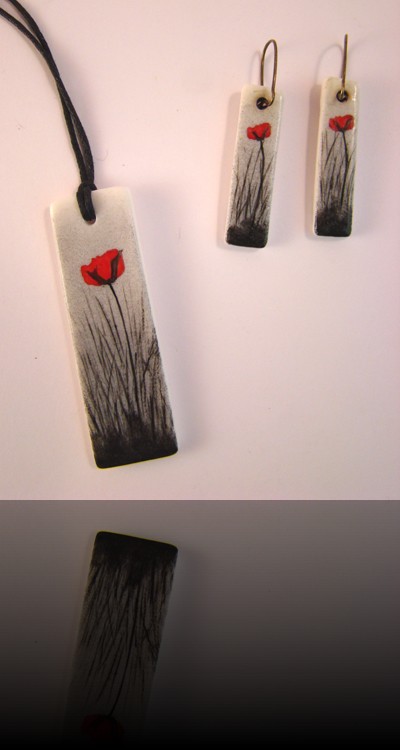 parure coquelicot