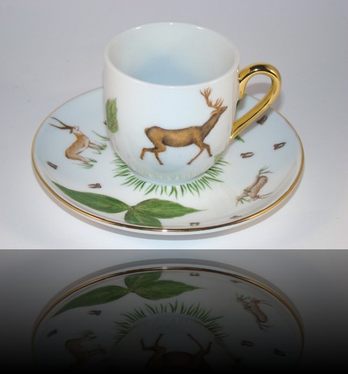 tasse animaux cerf