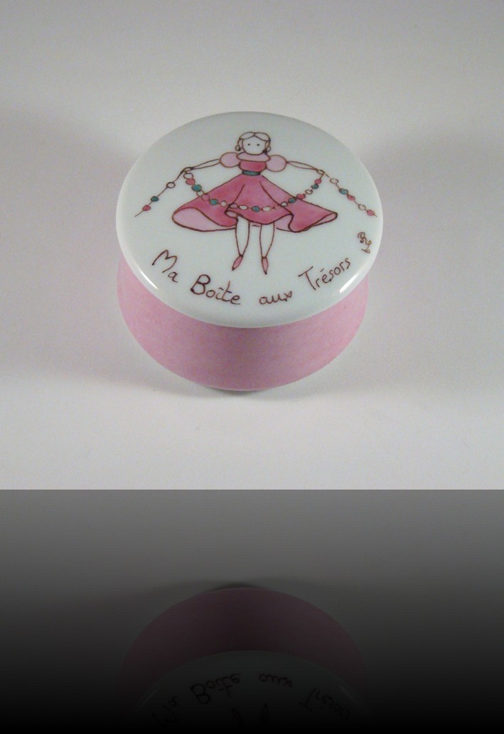 Boîte aux trésors ballerine 7 cm