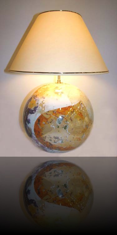lampe boule métaux précieux Lustres
