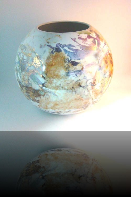 vase boule métaux précieux Lustres