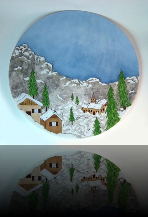 plat a tarte noel