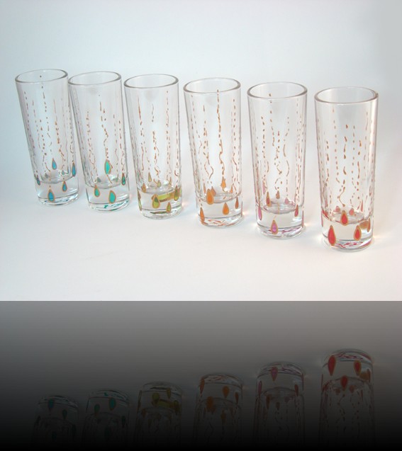 Six Vodka-goutte arc-en-ciel