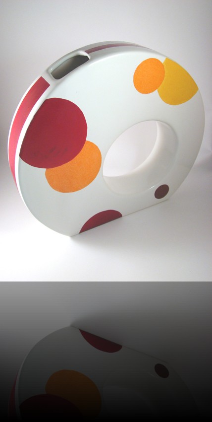 Grand vase troue rond