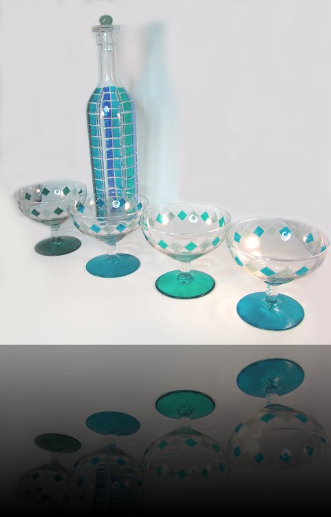 ensemble de verres à Sangria
