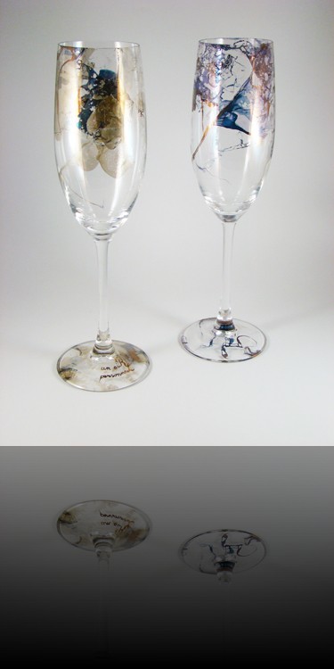 flutes métaux précieux lustre