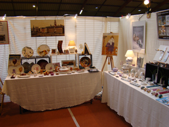 stand au salon des métiers d'art de Lens 2010