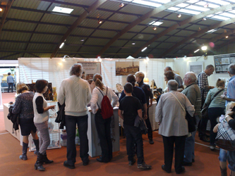 stand au salon des métiers d'art de Lens 2010