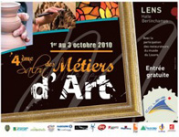 Salon des métiers d'Arts de Lens 2010