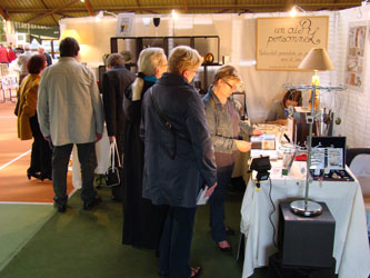 stand au salon des métiers d'art de Lens