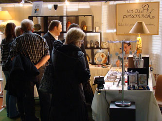 stand au salon des métiers d'art de Lens