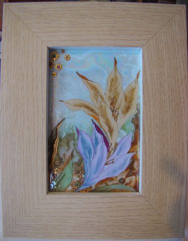 tableau 2 fleurs